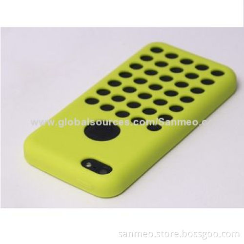 Silicone Case for iPhone 5c/iPhone Mini, Soft, Anti-scratch, Easy to Put-on and Remove
